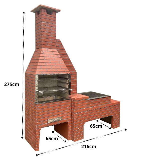 KIT 2 EM 1 TIJOLINHO 740 GAUCHA VERMELHO CERAMICA