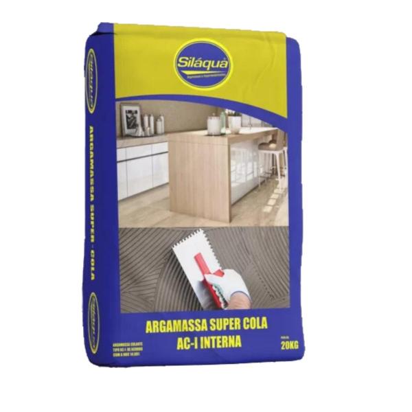 ARGAMASSA AC1 SILAQUA CINZA 20KG