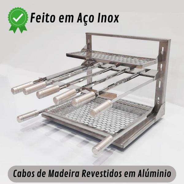 SUPORTE FLUTUANTE 630 INOX 430