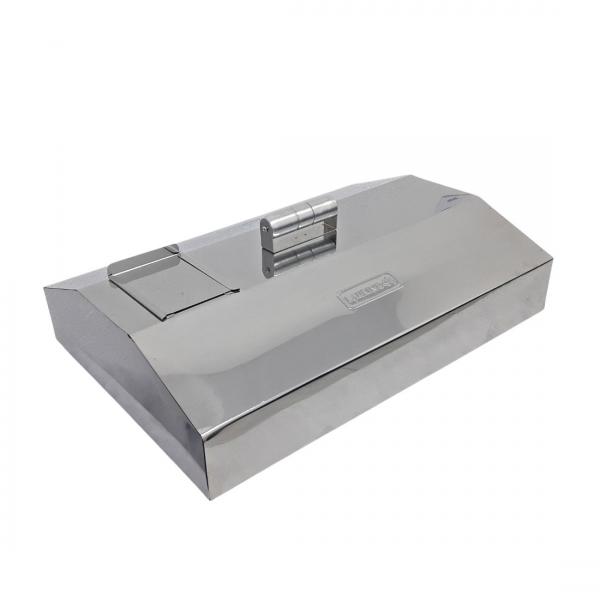 ABAFADOR INOX PARA GRELHA 740 GAUCHA