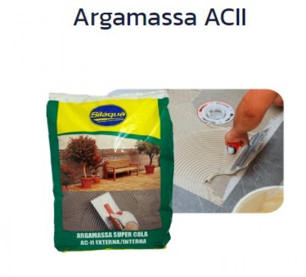 ARGAMASSA AC2 SILAQUA CINZA 20KG