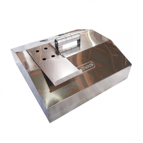 ABAFADOR INOX PARA GRELHA 630