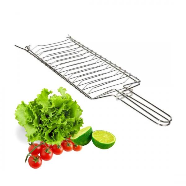 GRELHA DE PEIXE MOR SUPER GRILL 01 INOX 0