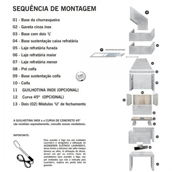 MODULO PREDIAL NATURAL 740 GAUCHA CIMENTO 74