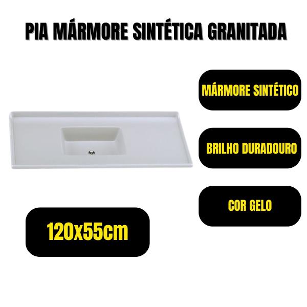 PIA SINTETICA GELO STD GRAN 120 X 55 120x55