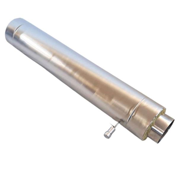 REGISTRO DAMPER INOX 304 REVESTIDO COM LA  ROCHA 8/10