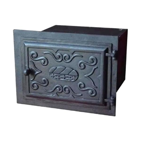 FORNO FERRO FUNDIDO GRANDE TAMPA FERRO PRETO 59x45