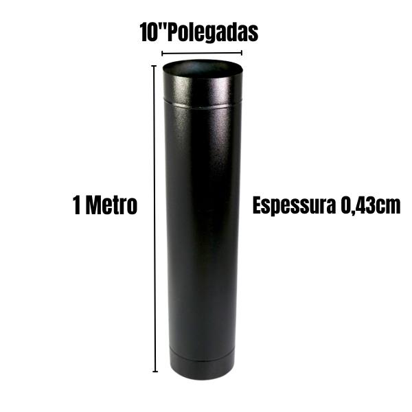 TUBO PRETO 10 10